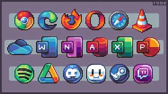 Image result for Search Pixel Art Icon