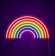 Image result for Rainbow Neon Sign