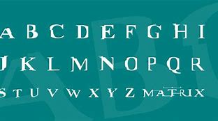 Image result for Matrix Font