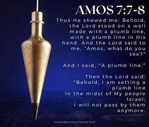 Image result for Plumb Line in the Bible