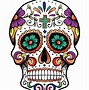 Image result for Sugar Skull Face Clip Art