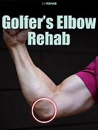 Image result for Rehab Golfers Elbow