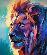 Image result for Powerful Lion Art