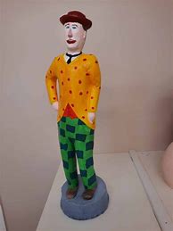 Image result for Paper Mache Clown Mask