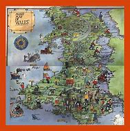 Image result for Wales Great Britain Map