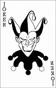 Image result for Black Joker Playing Card