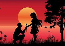 Image result for Cute Couple Silhouette