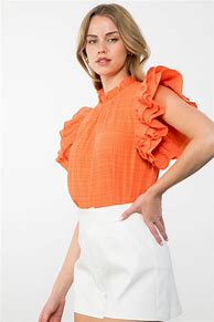 Image result for THML Ruffle Sleeve Dress