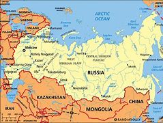 Image result for Russia On World Map