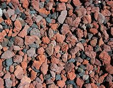 Image result for Red Lava Rock Landscaping