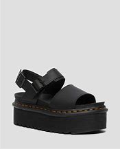 Image result for Black and White Platform Sandals