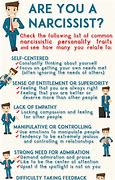 Image result for Printable Narcissist Test