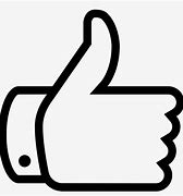 Image result for YouTube Clip Art Thumbs Up