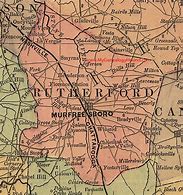 Image result for Printable Map of Murfreesboro TN