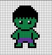 Image result for Hulk Pixel Art