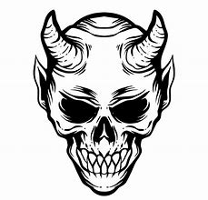 Image result for Evil Skull Art