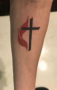 Image result for Methodist Cross Tattoo