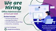 Image result for Job Advertisement for Office Administration