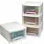 Image result for Stackable Storage Bins with Drawers