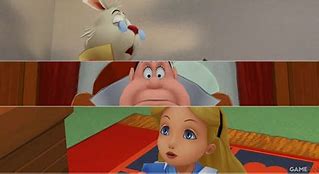 Image result for Kingdom Hearts Alice in Wonderland