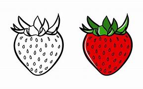 Image result for How to Draw Strawberry Kawaii Style