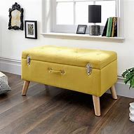 Image result for Storage Ottoman Bench