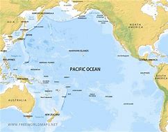 Image result for Pacific Ocean Map USA