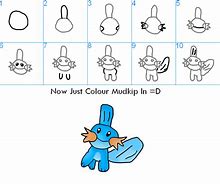 Image result for Mudkip Drawing