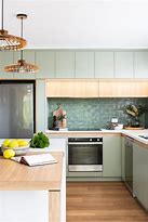 Image result for Sage Green Backsplash for Kitchen