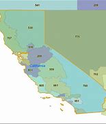 Image result for CA Area Code Map