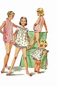 Image result for Baby Doll Pajamas for Little Girl