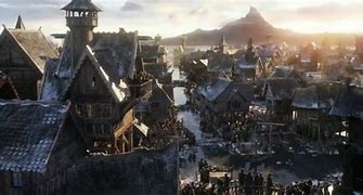 Image result for Lake Town Hobbit Cartoon