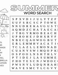 Image result for Word Search Puzzles Summer Theme