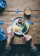 Image result for Person Eating Fried Egg