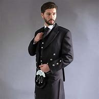 Image result for Black Tartan Kilt