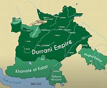 Image result for Durrani Empire Map