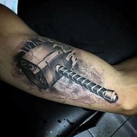 Image result for Mjolnir Tattoo Designs