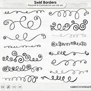 Image result for Swirl Design Border Clip Art