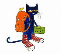 Image result for Pete the Cat Face Clip Art