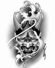 Image result for oni mask tattoo