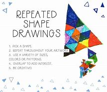 Image result for Repeated Shapes Drawing