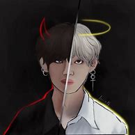 Image result for Kim Tae Hyung and Jisoo Fan Art