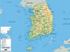 Image result for S. Korean Maps