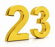 Image result for Number 23 Sign