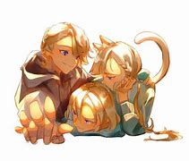 Image result for Lyney as a Big Brother to Lumine