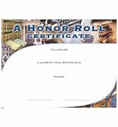 Image result for Honor Roll Seal