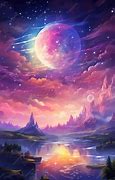 Image result for Anime Moon Sky