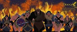 Image result for Mulan Huns Attack