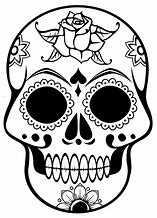 Image result for Valentine's Clip Art Sugar Skull