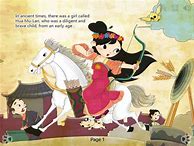 Image result for Hua Mulan Book